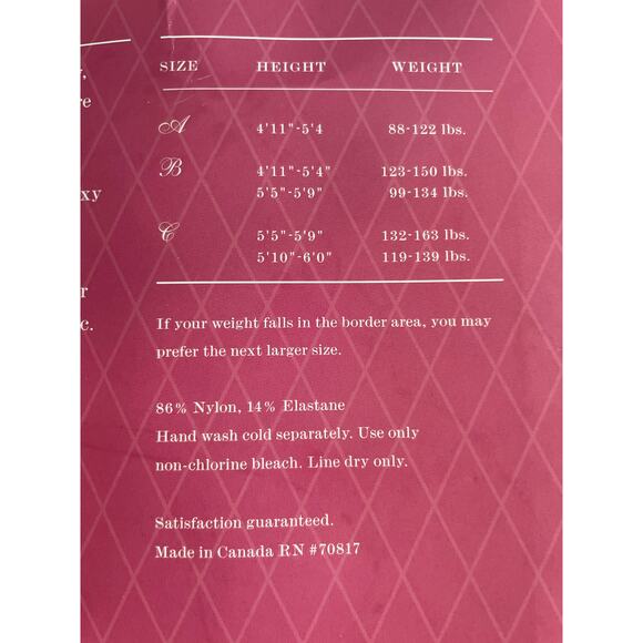 Y2K Vintage VICTORIA’S SECRET Sexy Little Things Nude Thigh High Stocking Sz C - Picture 4 of 4